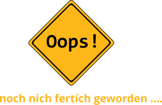 noch nich fertích geworden ….